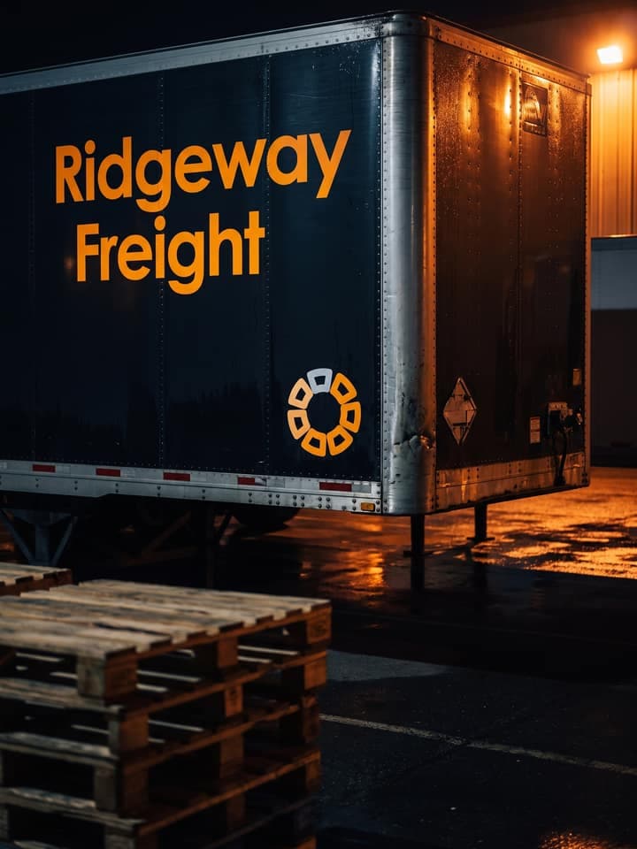 Ridgeway Freight, identitatea pe care o produce acest șablon, aplicată