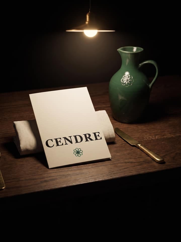 Cendre, identitatea pe care o produce acest șablon, aplicată